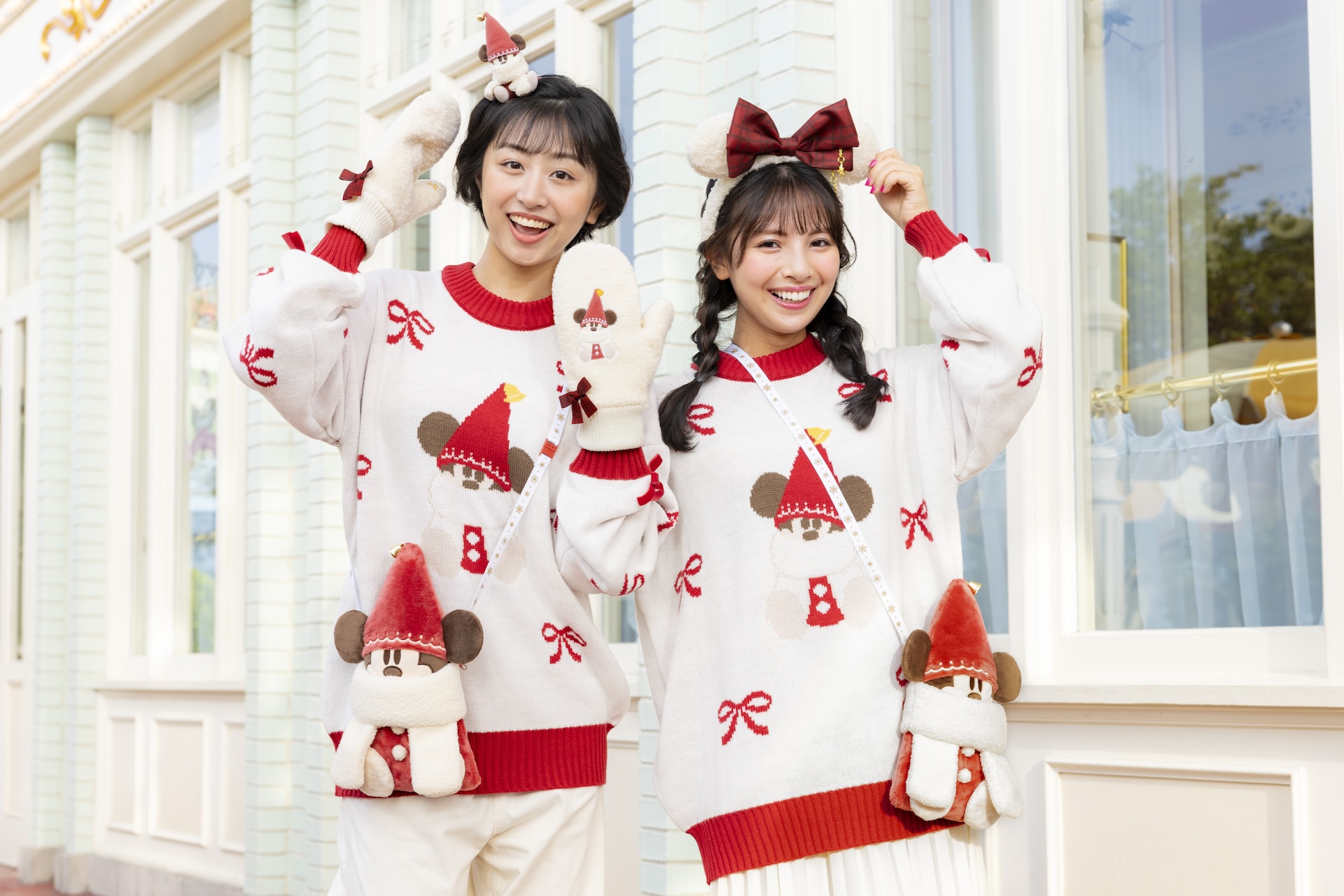 リルリンリン　セーター　ディズニー　クリスマス ディズニー・クリスマス」2025のグッズが公開！ 11月10日発売