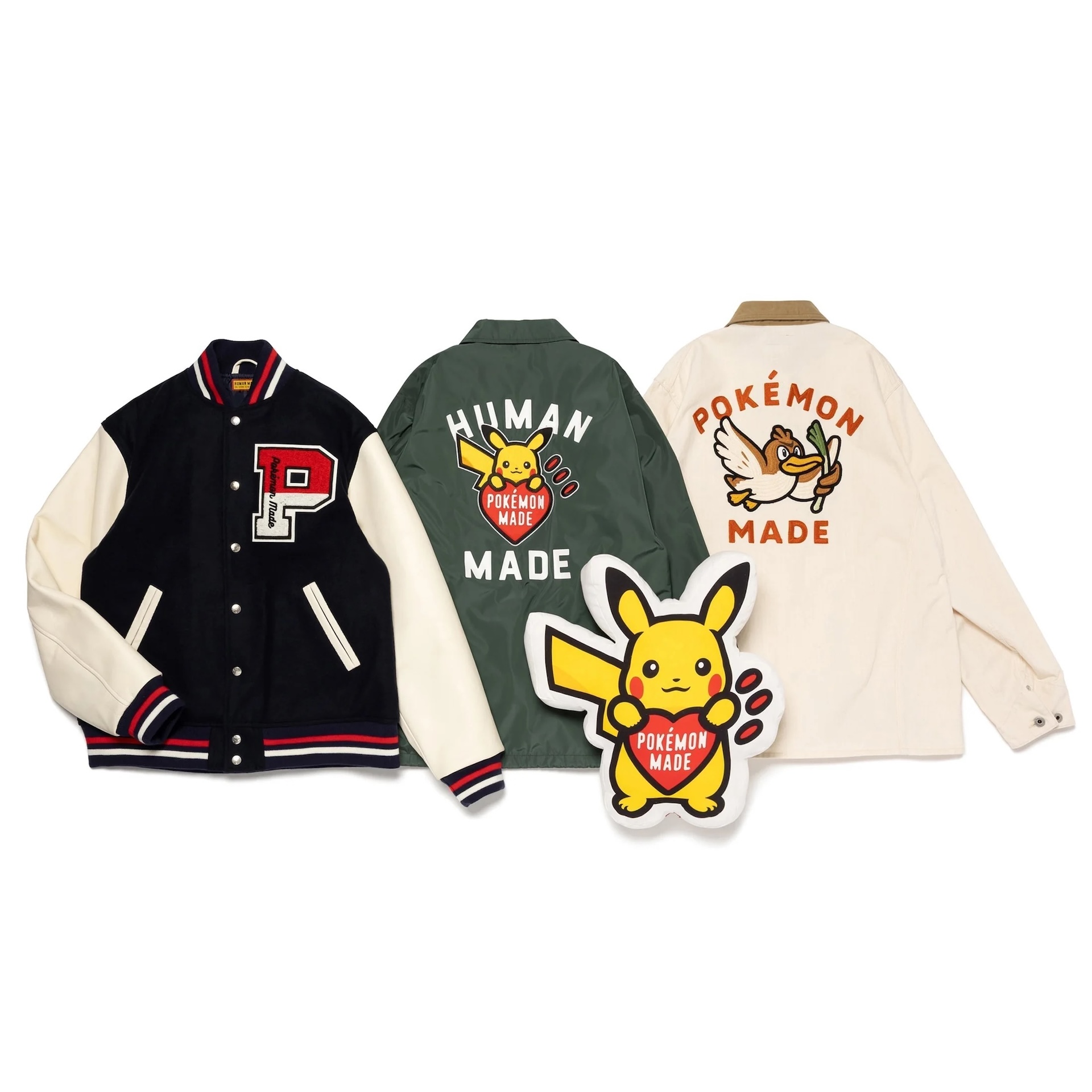 human made × pokemon カモネギCOVERALL JACKET ポケモンセンター
