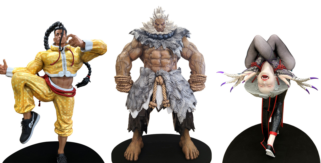 スト6」等身大フィギュアが愛知に登場！ カプコンストアPOPUP開催決定