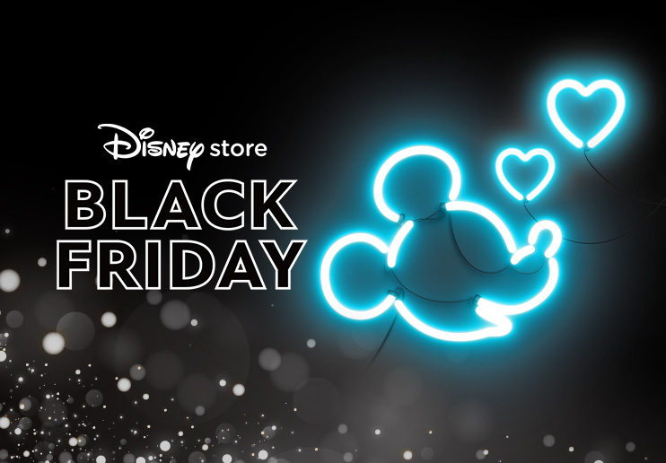 ディズニーストアでブラックフライデーセールが11月21日から開催。黒服