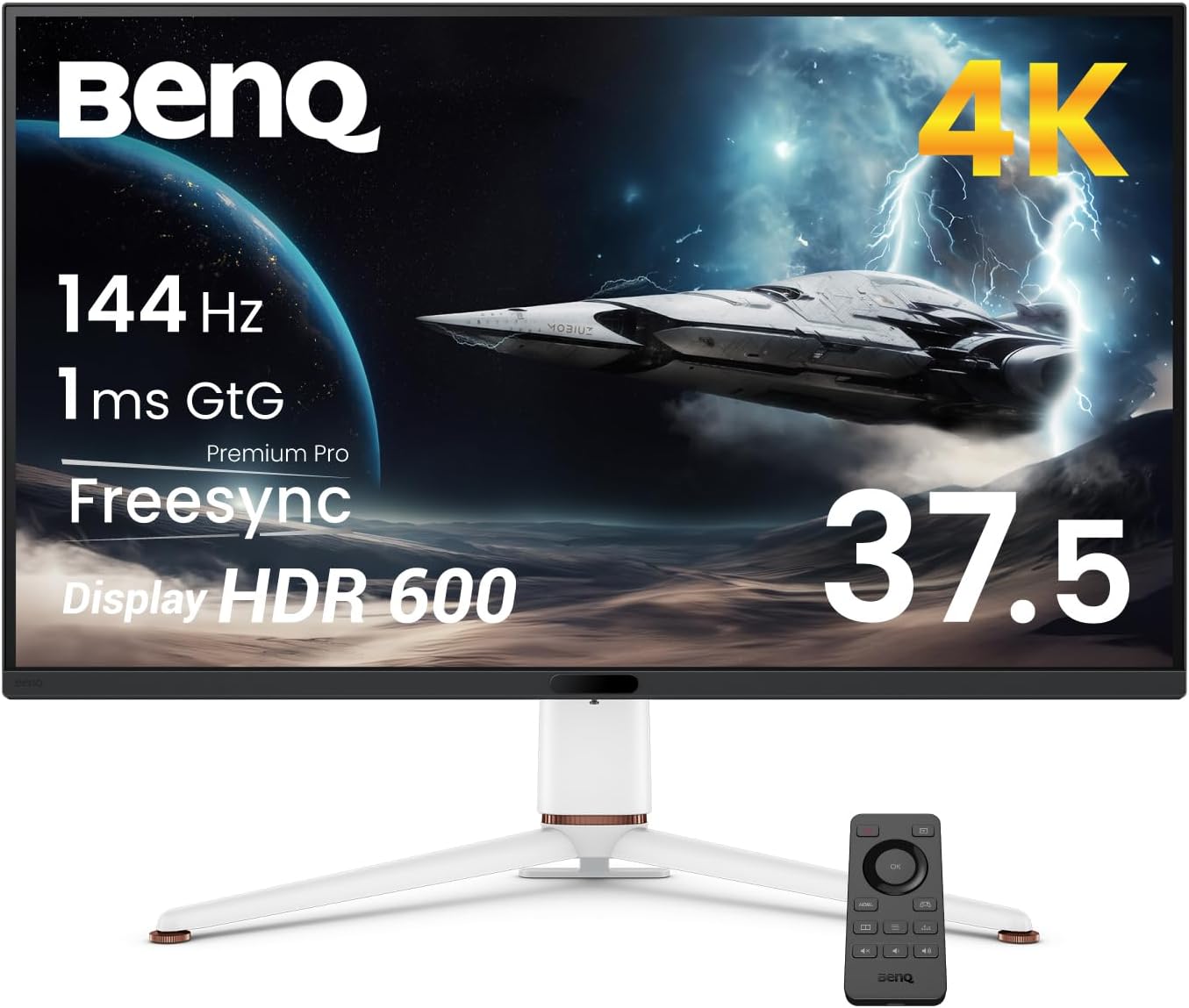 Amazonセール】BenQの37.5インチ4K UHDゲーミングモニター「MOBIUZ