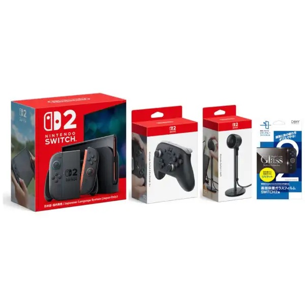 ビックカメラにてSwitch2＋プロコントローラー＋カメラセットが販売中