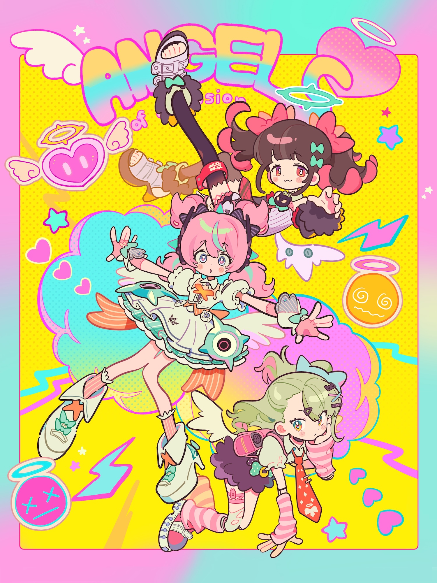 ゼンゼロ」のアイドル陣営「妄想エンジェル」がオフィシャルスタート