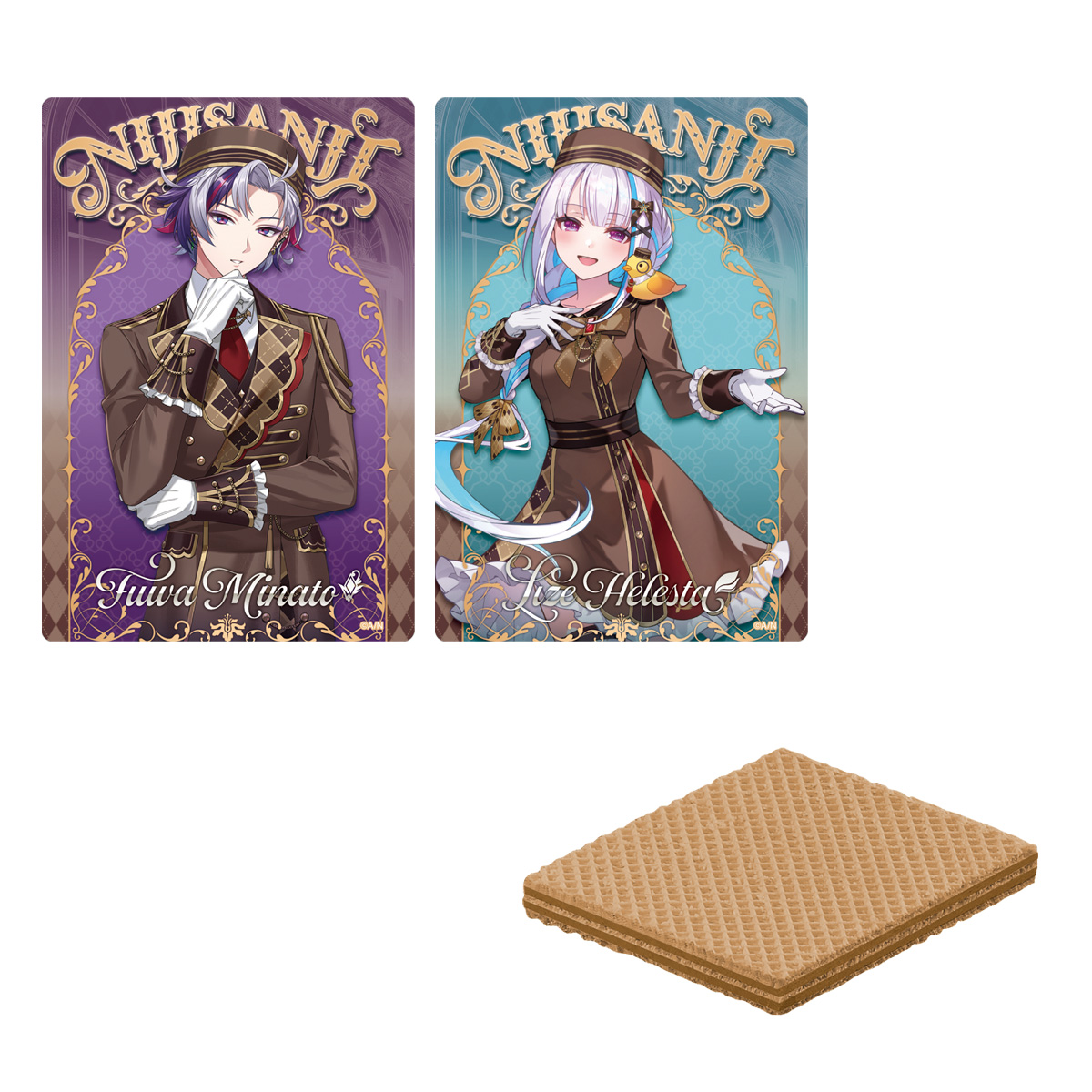 にじさんじ ウエハース2」の全カードデザイン公開！ 剣持刀也さんや