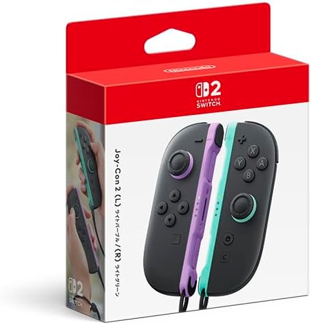 AmazonにてSwitch2用「Joy-Con 2 ライトパープル/ ライトグリーン」の