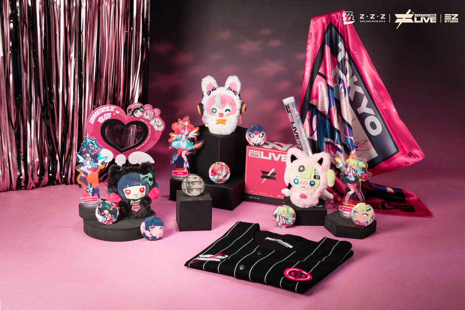 ゼンゼロ」妄想エンジェルのキーホルダーやペンライトが登場