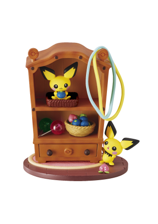 ピチューやイーブイなどポケモンたちをモチーフにしたミニチュア