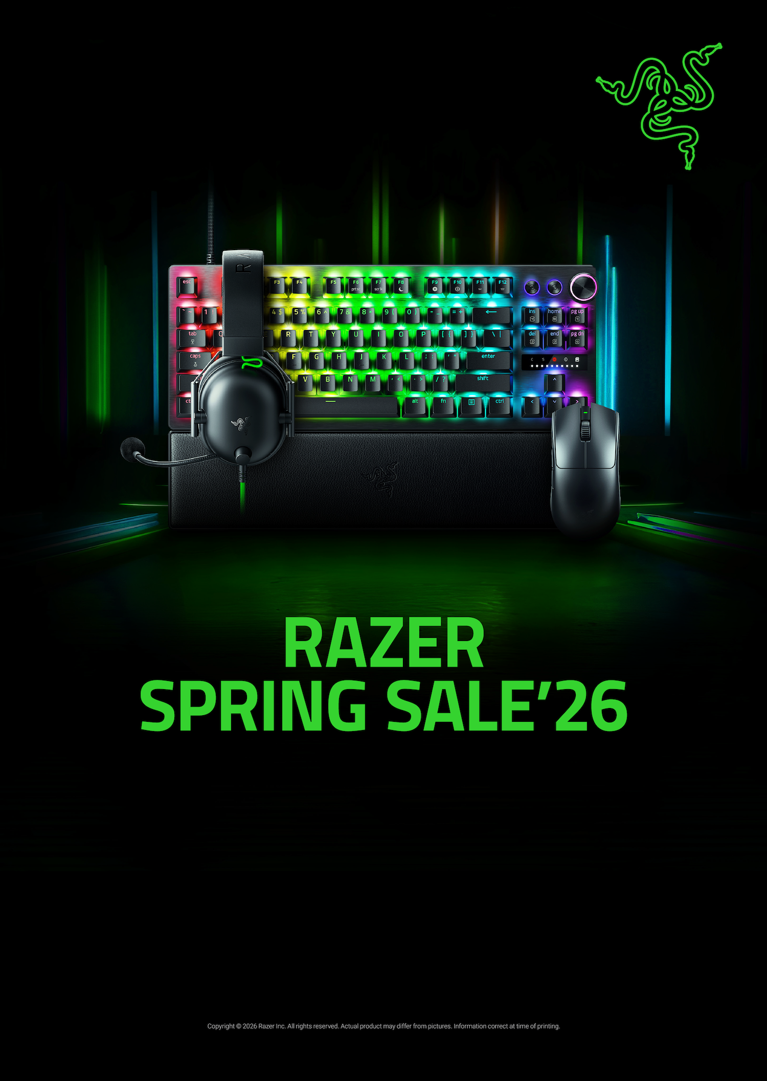 Razerのゲーミングマウスやコントローラーがお買い得！ 春のセールを