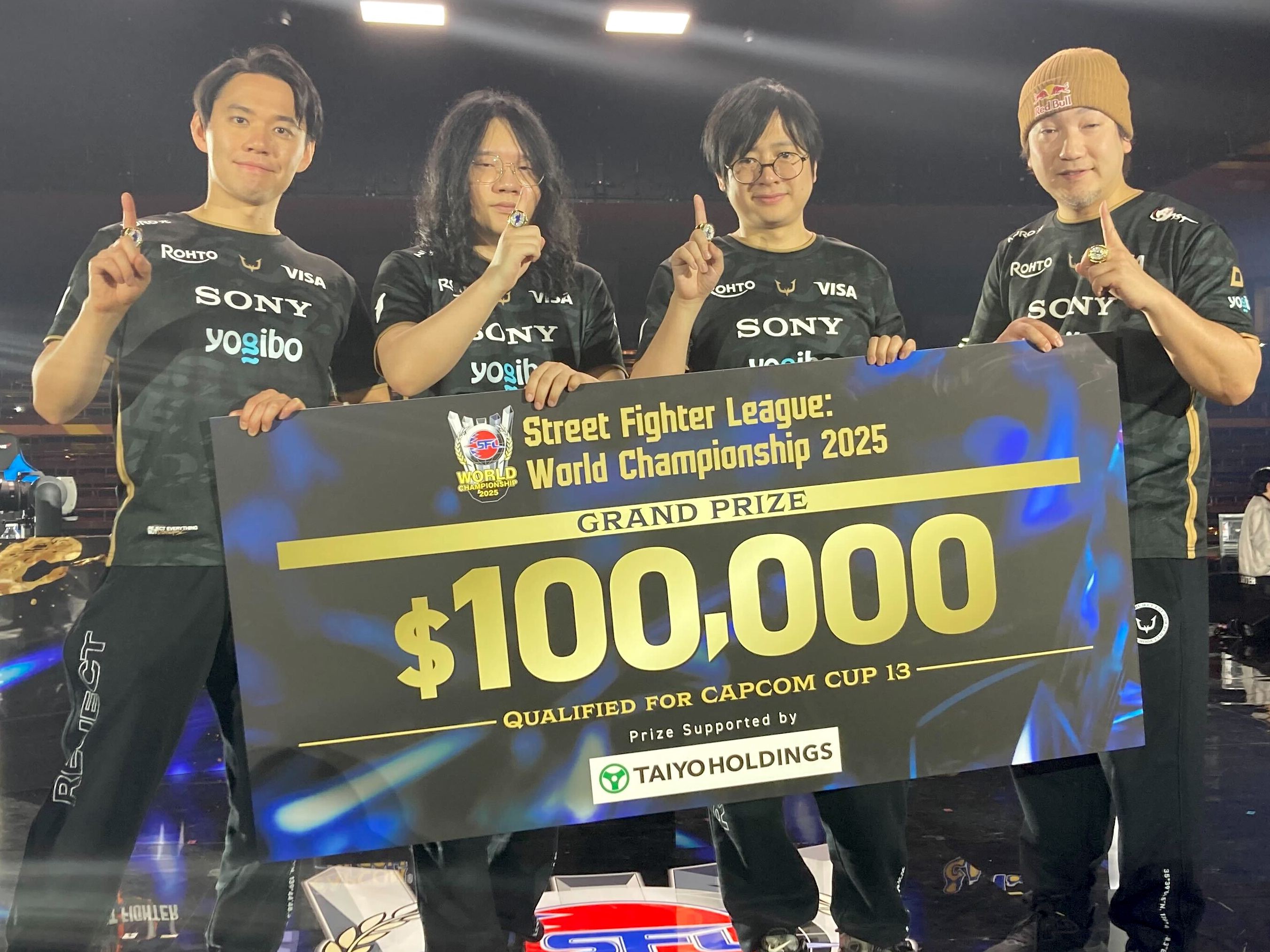 インタビュー】【スト6】「SFL：WC2025」優勝チーム・REJECT 