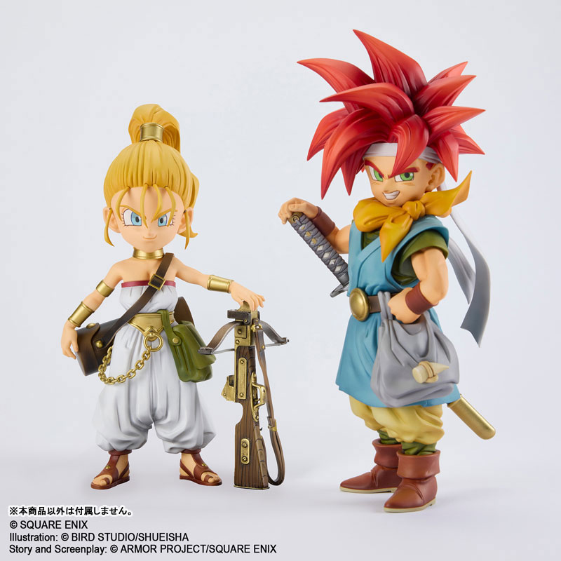 クロノ・トリガー」よりクロノとマールのフィギュアが登場！ キー