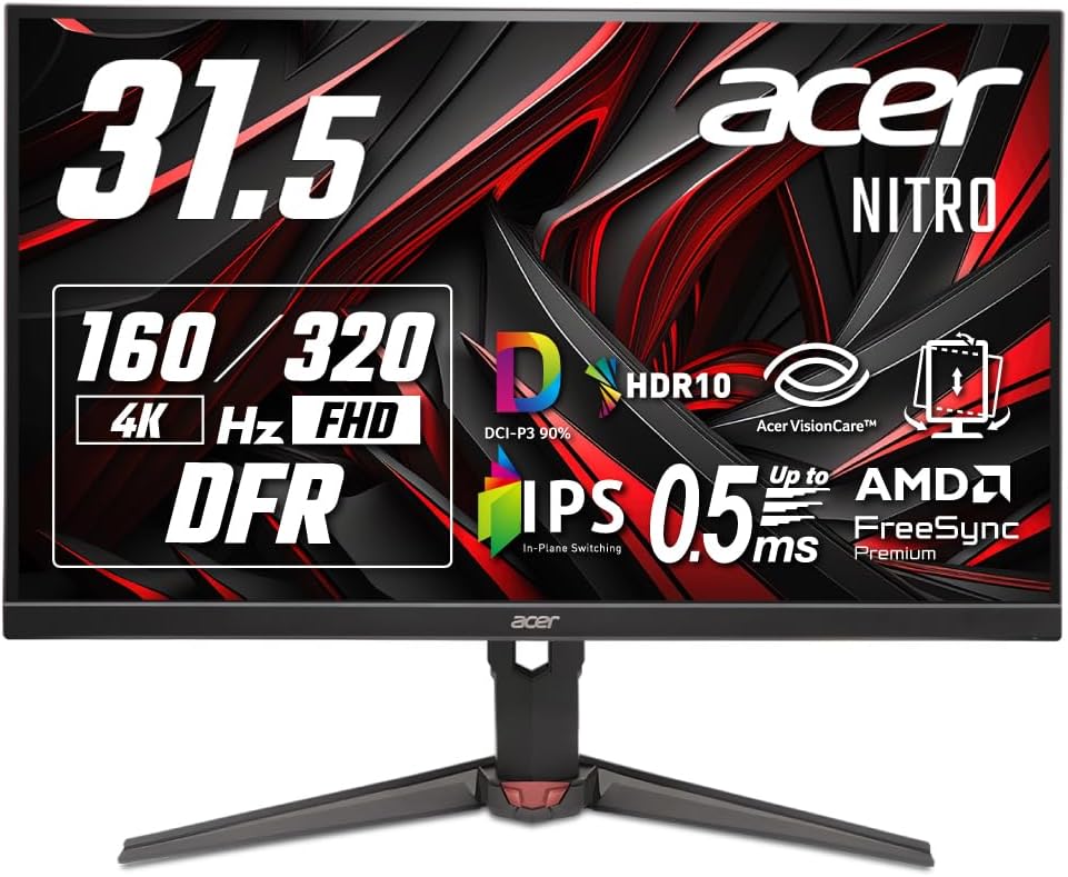 Amazonセール】Acerの各種ゲーミングモニターがセール価格で販売