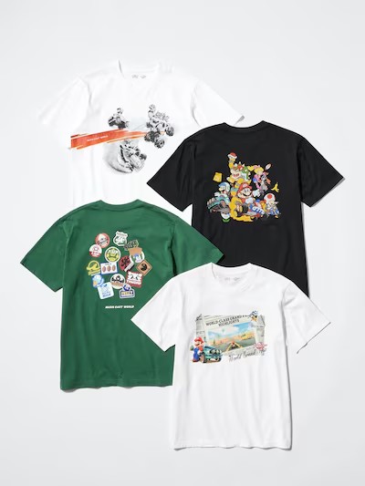 ユニクロが「マリオカート」とコラボ！気軽に楽しむTシャツコレクション