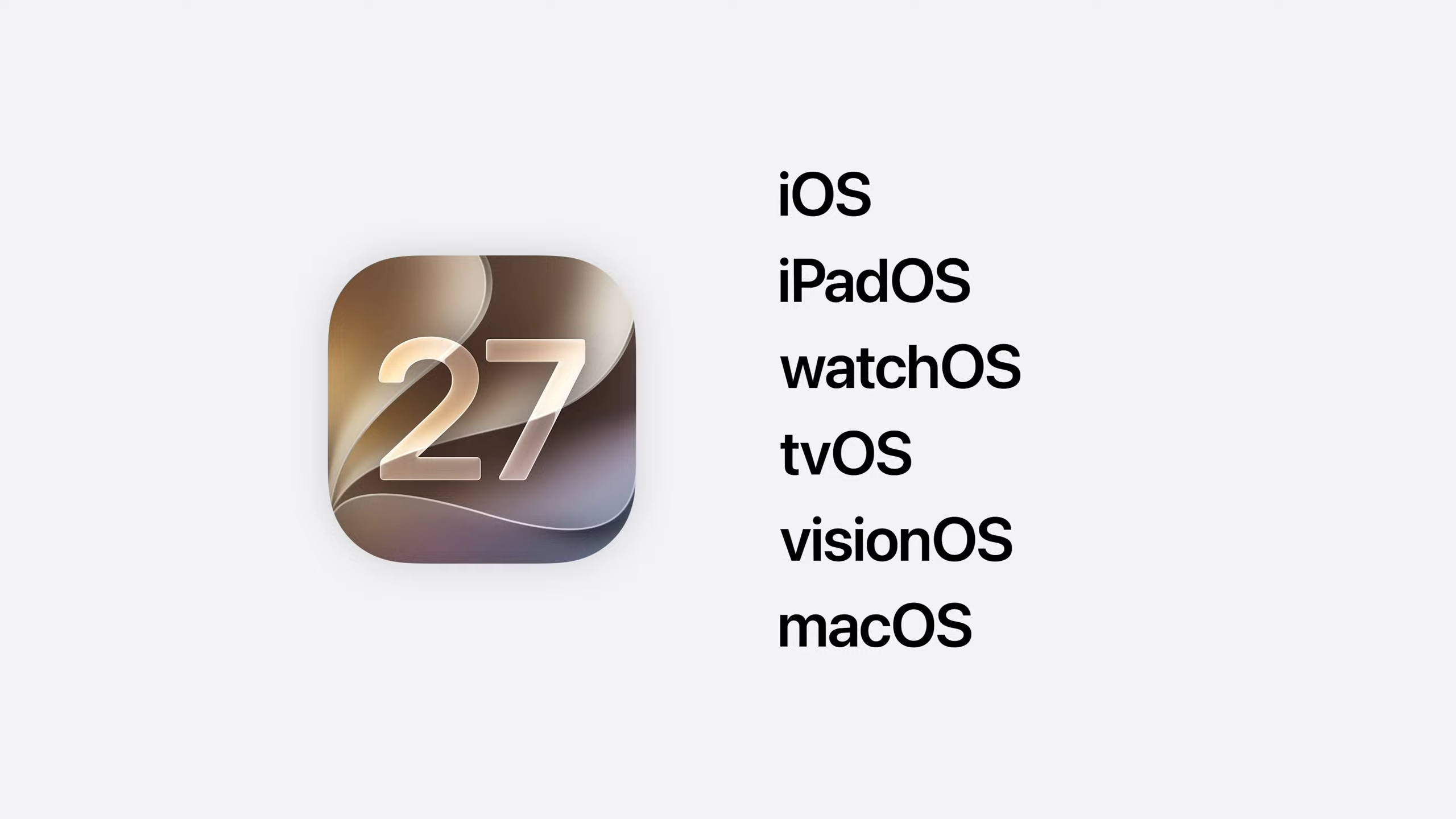iOS 27発表