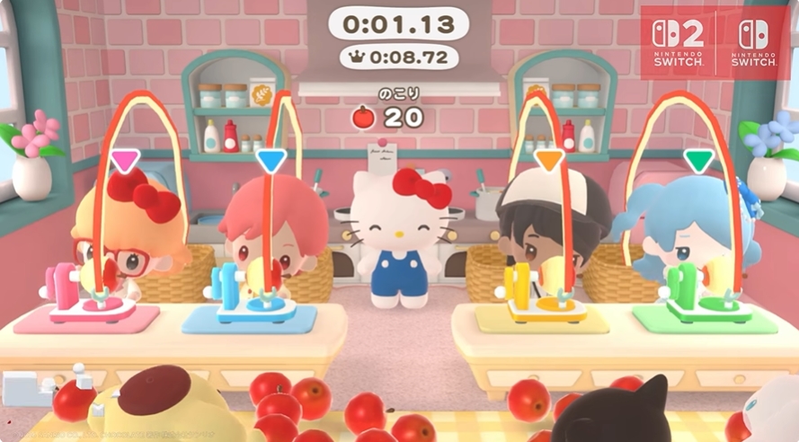 ハローキティたちサンリオキャラクターズが登場する「サンリオ
