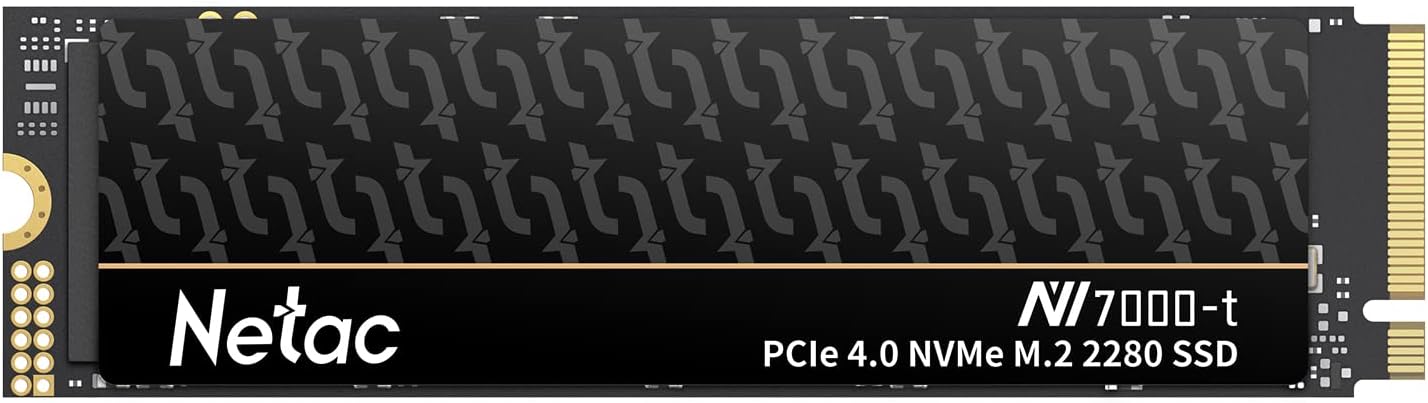 Netac製PS5対応M.2 NVMe SSD「NV7000-t」「NV7000-Q」がAmazonでセール中 NetacのPS5対応M.2 NVMe SSDがAmazonセール中