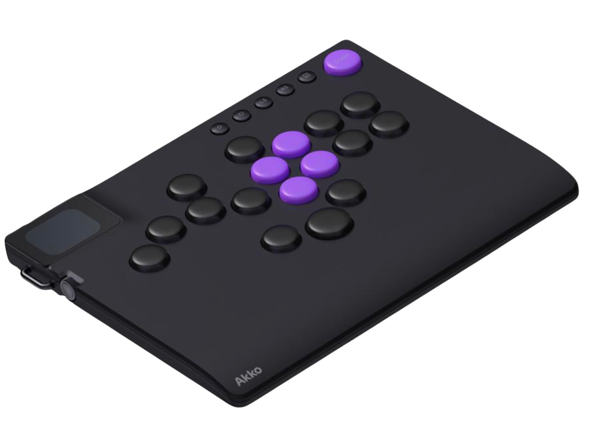 ラピトリ カツギア アーケードコントローラー Akko初のレバーレスアケコン「FUNBOX」販売開始！ ロープロファイル