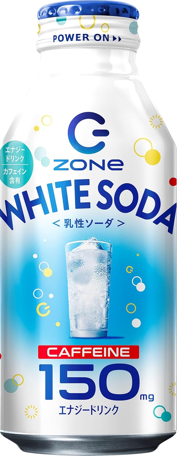 Amazonセール】エナジードリンク「ZONe WHITE SODA 400ml×24本」が