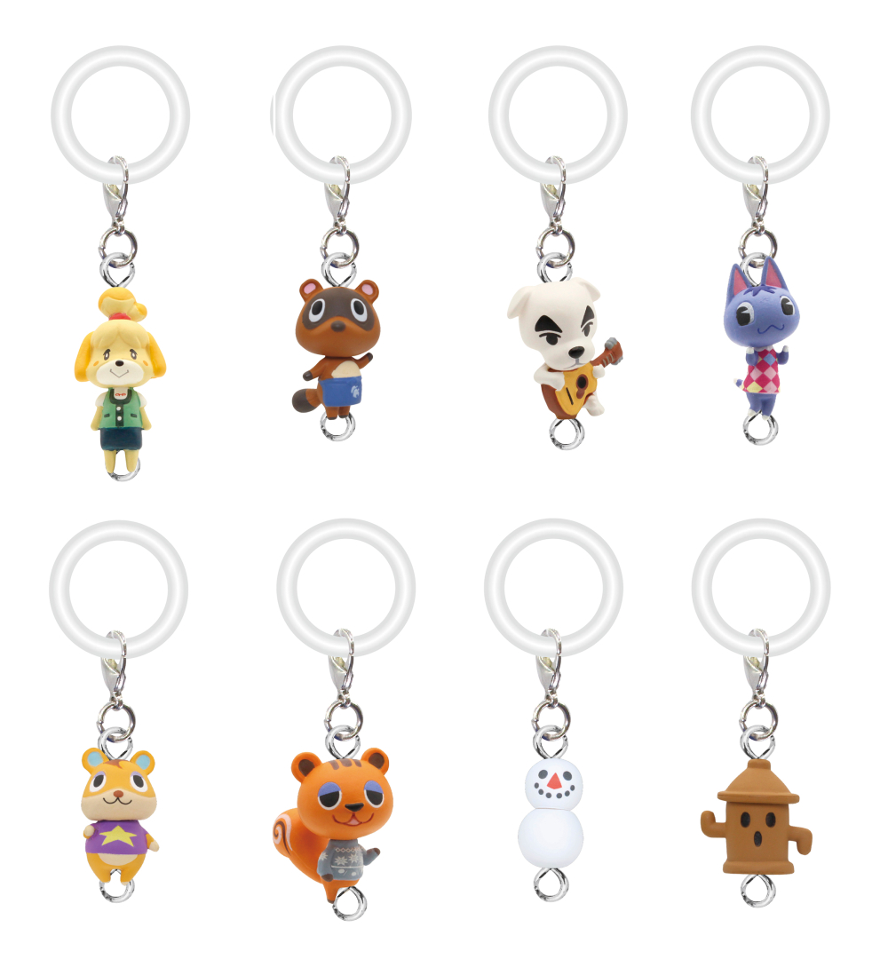 カプセルトイ「つながリングチャーム どうぶつの森」が8月下旬に発売 カプセルトイ「つながリングチャーム どうぶつの森」が8月下旬に発売
