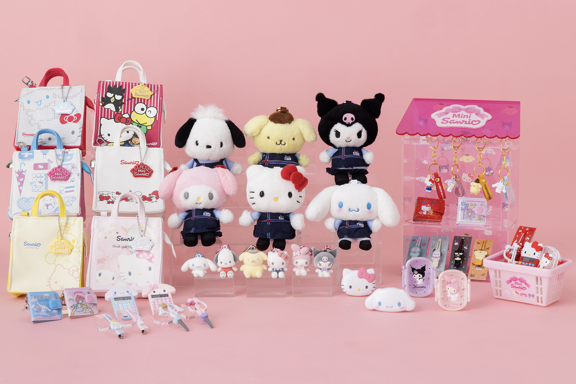サンリオショップ55周年記念、7月15日からショップスタッフ風