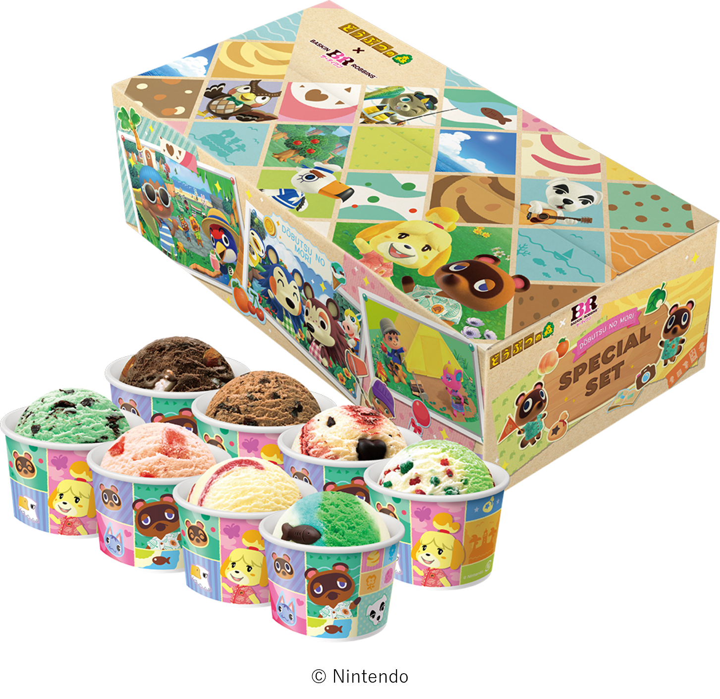 サーティワン どうぶつの森 グッズコンプリート8種セット サーティワン「どうぶつの森 スペシャルセット」の追加販売決定！ 7月