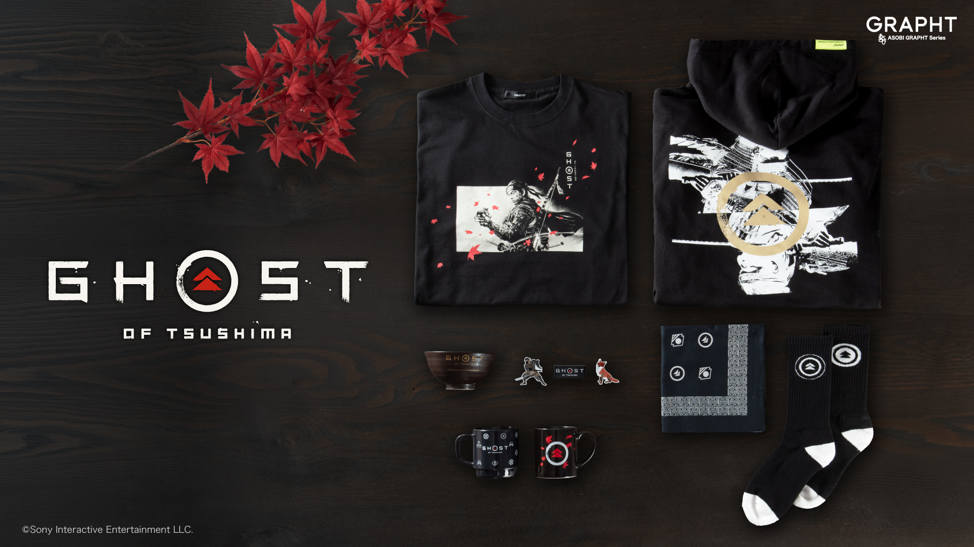 AMD ノベルティグッズセット Ryzen7000シリーズ記念Tシャツ GRAPHT、「Ghost of Tsushima」6周年記念グッズを7月17日発売。Tシャツ