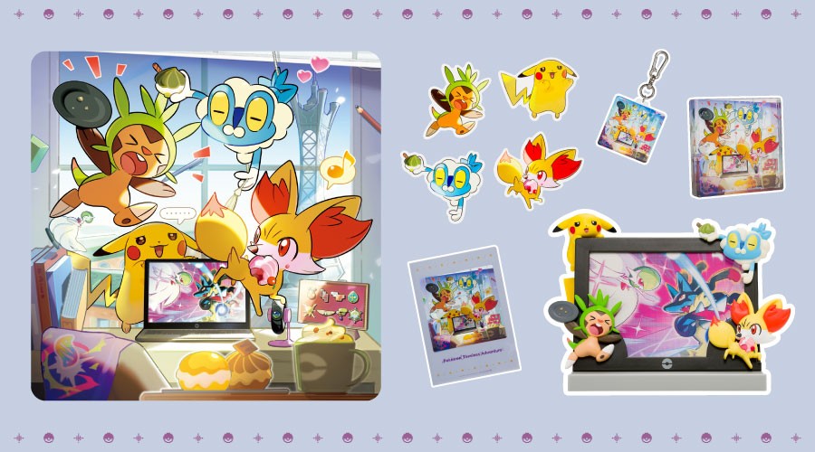 ポケモン】フォッコやケロマツたちのイラストを使用した新作グッズが
