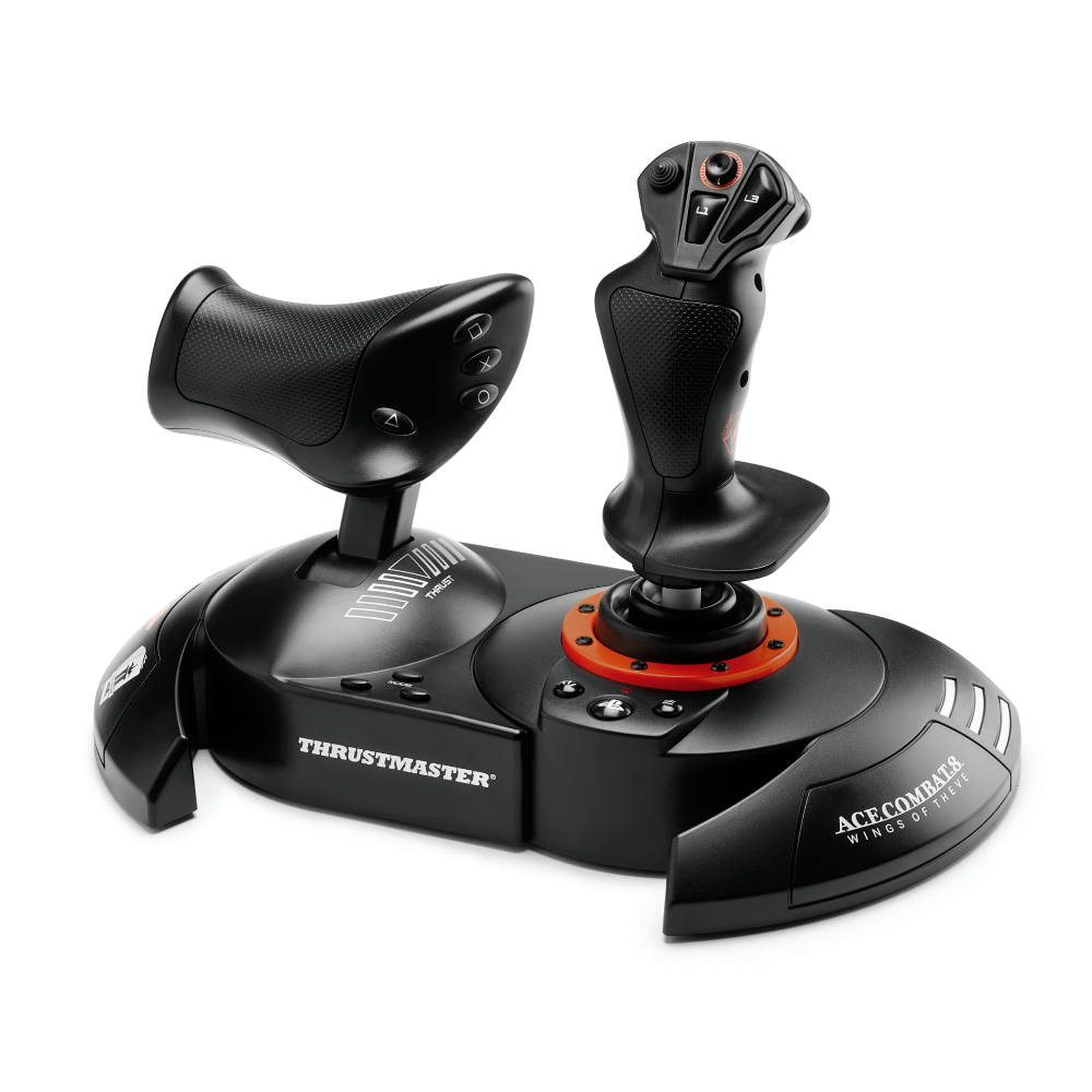 Thrustmaster フライトスティック 本体　接続USB欠品 エスコン8」仕様のフライトスティックがThrustmasterから登場！ 10月2