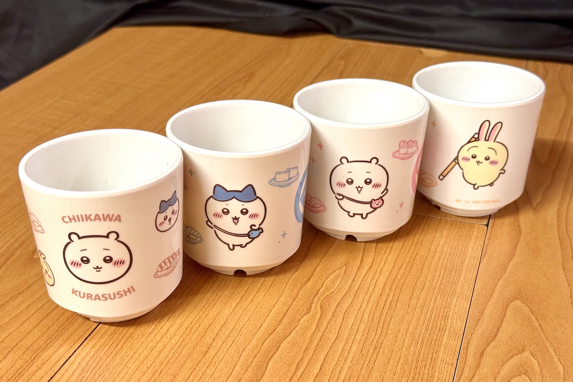 くら寿司×「ちいかわ」コラボ第2弾グッズ「湯呑み」の実物お披露目！ ファン必見の限定アイテムは9月4日より登場