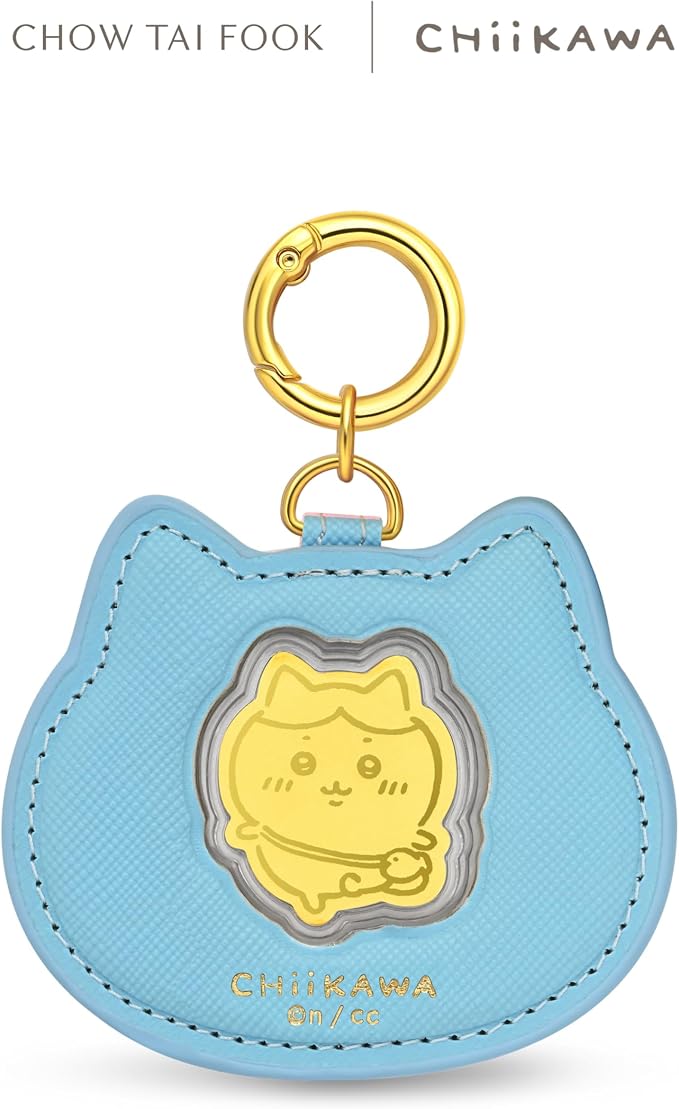 Amazonセール】ちいかわ×CHOW TAI FOOKの純金チャームキーホルダーが