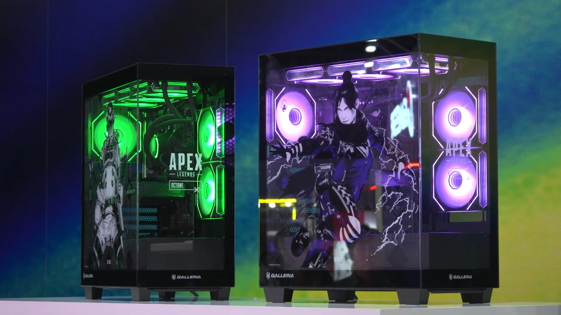 ゲーミングPC「ガレリア」と「Apex」がコラボ！オクタンとレイス