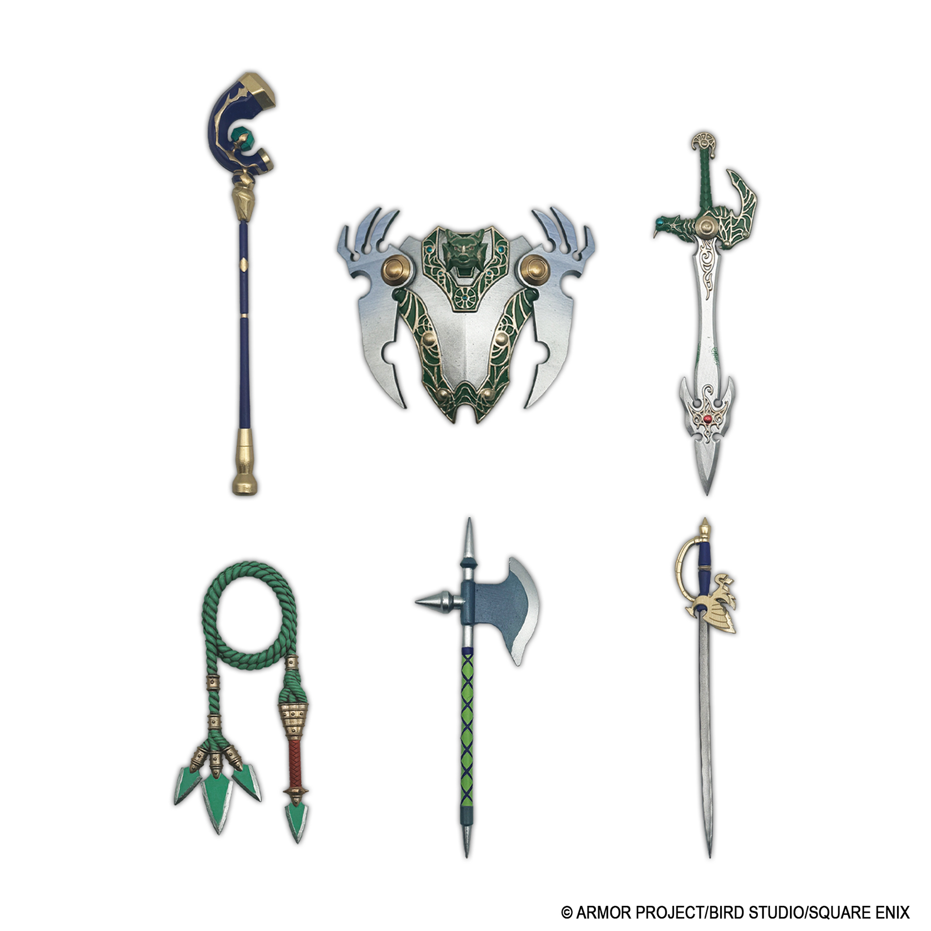てんくうの剣などが1/12スケール相当で立体化。「ドラゴンクエストウェポンズコレクションVol.2」が2027年1月30日に発売