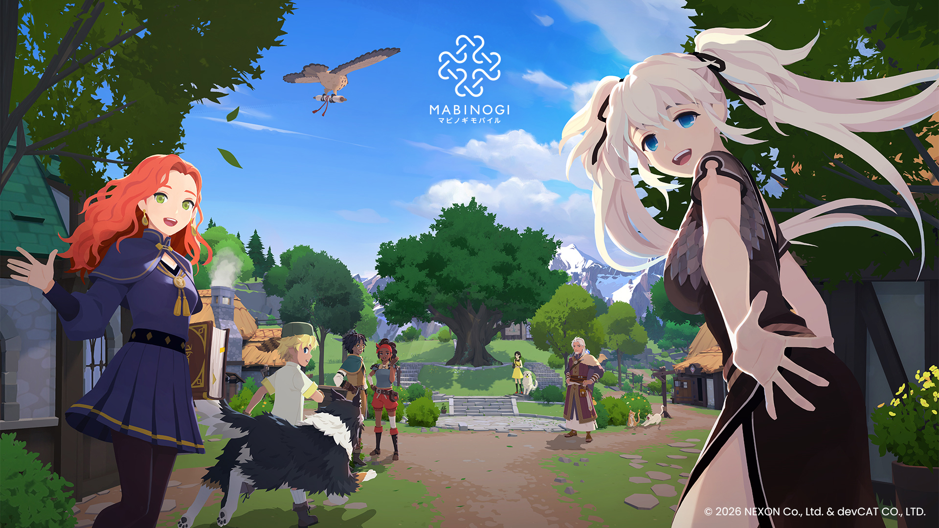 MMORPG「マビノギモバイル」が本日10月7日より正式サービス開始。サービス開始記念イベントやキャンペーンも開催