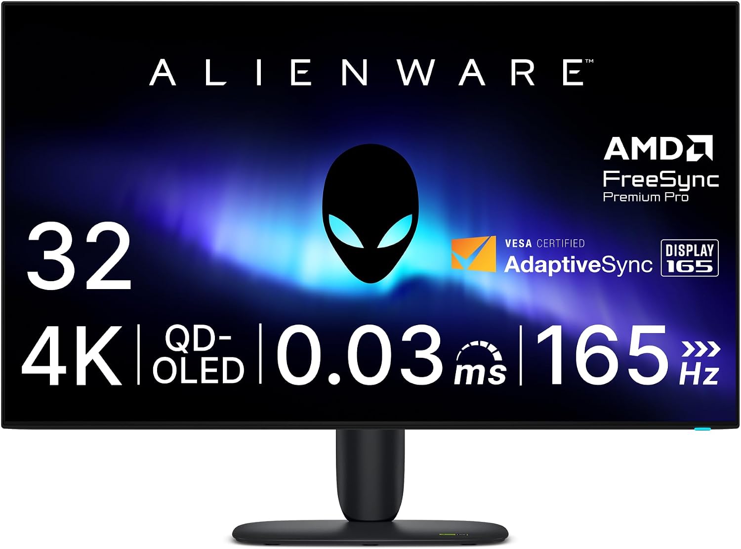 Amazonセール】Dell、4K/165Hz対応OLEDゲーミングモニター「Alienware